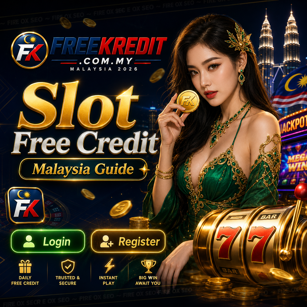 Slot free credit Malaysia guide visual